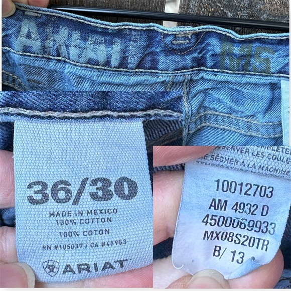 Ariat Men’s M5 Slim Gambler Stackable Straight Leg
Jean In Sz 36/30 - Picture 3 of 15